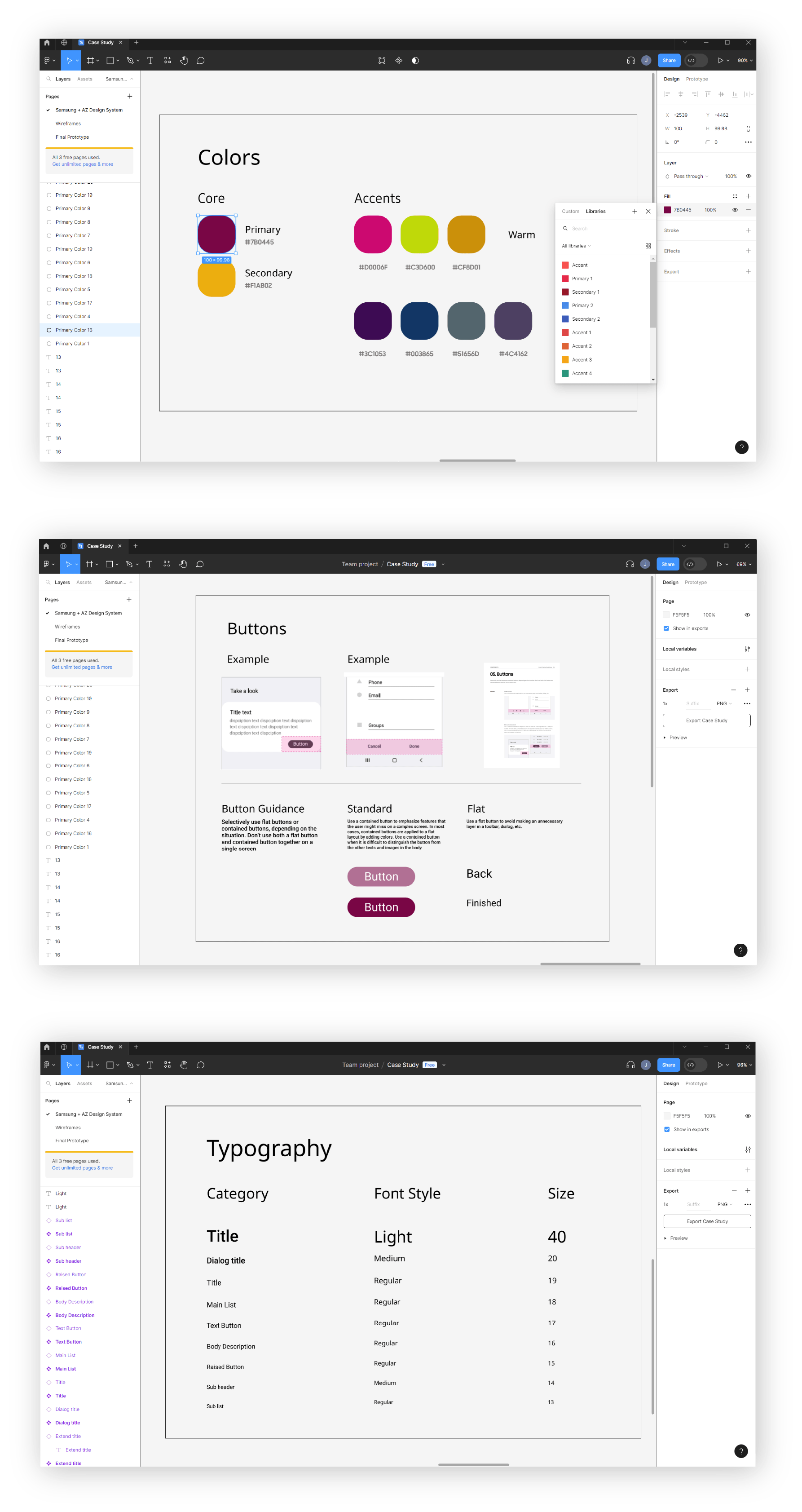 AstraZeneca - Design System (Figma)