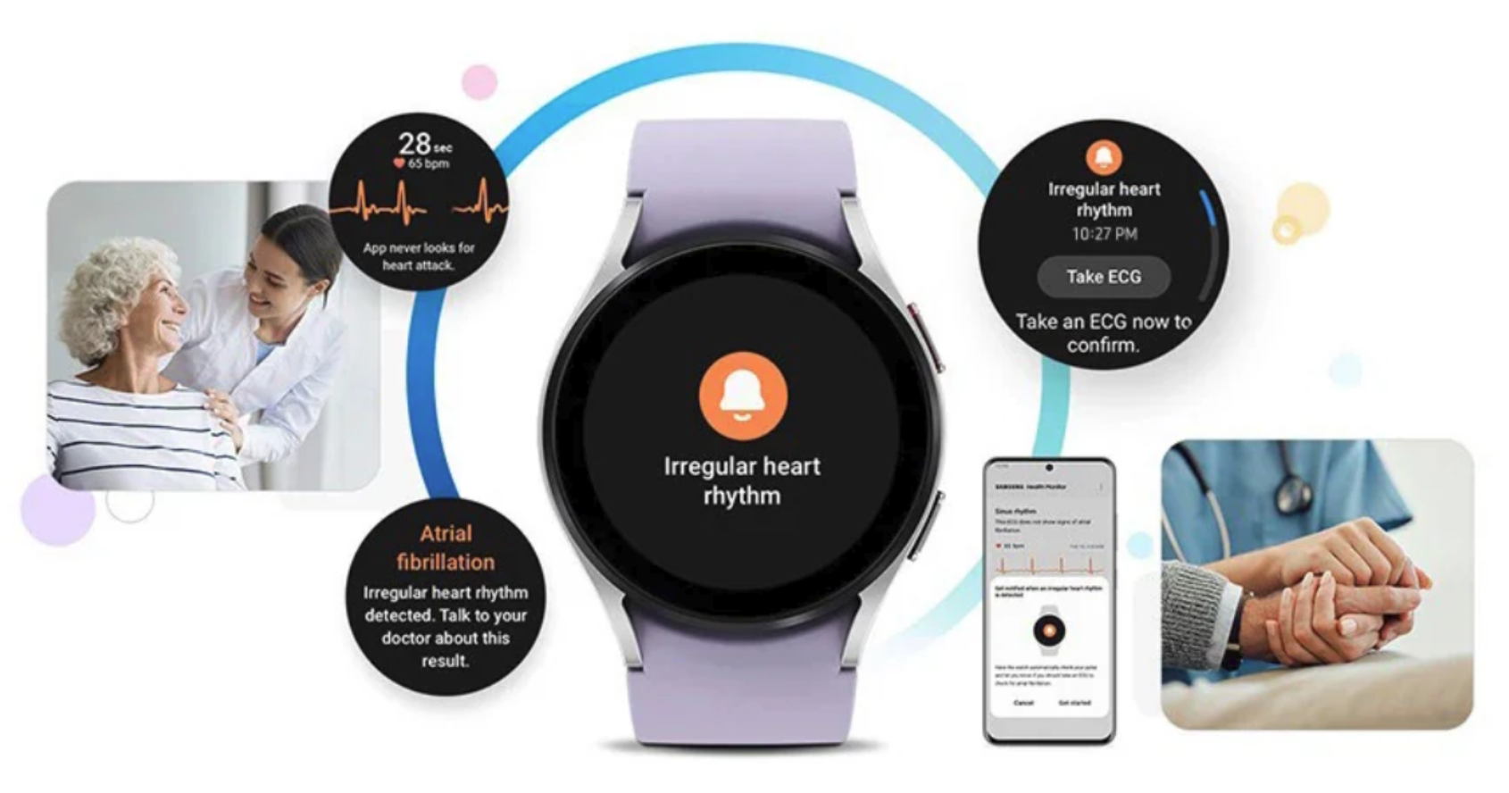 Samsung Galaxy Watch3 Health Monitor
